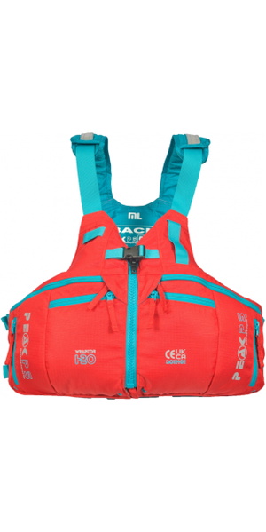2026 Peak PS Womens Wraptor H2O Buoyancy Aid PFD 26WH - Red